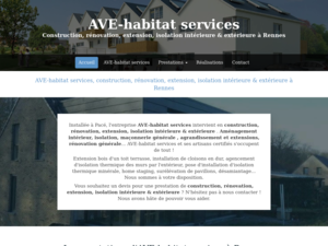 AVE-habitat services Pacé, Construction de maison, Isolation extérieure