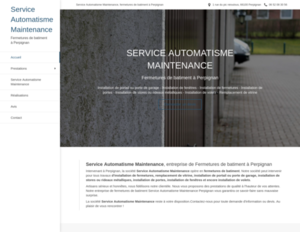 Service Automatisme Maintenance Perpignan, Installation de fermetures, Installation de fenêtres, Installation de fermetures, Installation de portail ou porte de garage, Installation de portes, Installation de stores ou rideaux métalliques, Installation de volets, Remplacement de vitrine