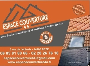 ESPACE COUVERTURE 44 COUVREUR Rezé, Couverture